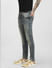 Blue Low Rise Washed Skinny Jeans_398043+3