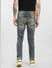 Blue Low Rise Washed Skinny Jeans_398043+4