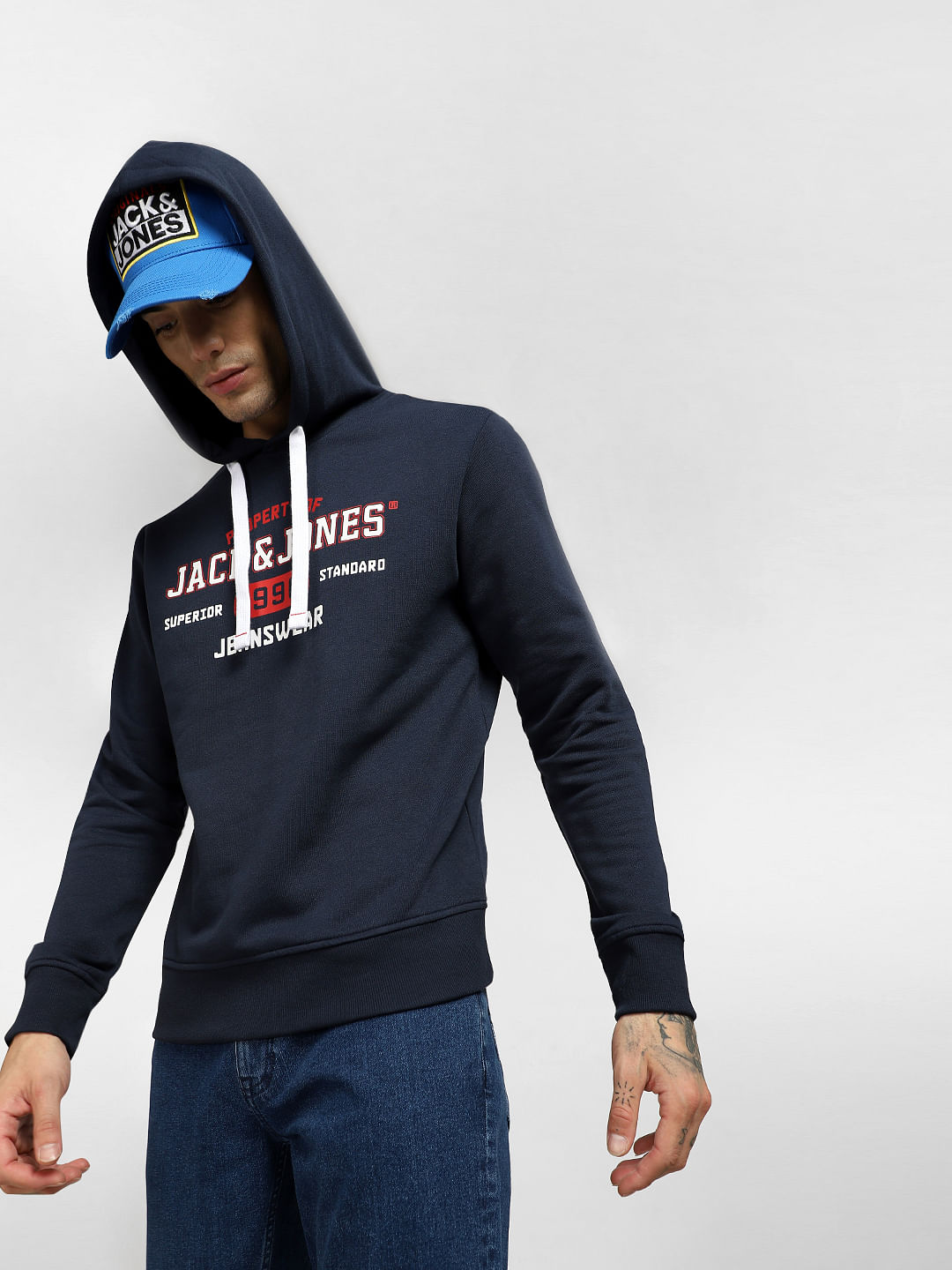 Jack and jones hoodies mens sale