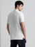 White Contrast Inner Neck Polo T-shirt_408401+4