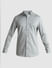 Grey Full Sleeves Solid Shirt_408411+7