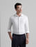 White Knitted Full Sleeves Shirt_408431+1