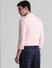 Pink Solid Knitted Shirt_408432+4