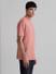 Pink Logo Print Oversized T-shirt_408460+3