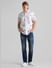 Blue Mid Rise Washed Regular Fit Jeans_408468+5