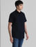 Dark Blue Short Sleeves Shirt_408476+3