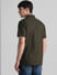 Olive Short Sleeves Shirt_408479+4