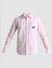Pink Embroidered Patch Shirt_408482+7