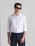 White Full Sleeves Solid Shirt_408484+1