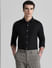 Black Full Sleeves Solid Shirt_408487+2