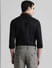 Black Full Sleeves Solid Shirt_408487+4