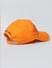 Boys Orange Logo Print Baseball Cap_400604+3