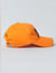 Boys Orange Logo Print Baseball Cap_400604+4