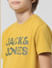 Yellow Logo Print T-shirt_410119+4