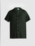 Dark Green Short Sleeves Shirt_416481+7