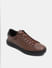Brown Premium Lace Up Sneakers_413340+4