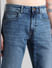 Blue High Rise Ray Bootcut Jeans_413377+4