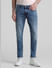 Blue Mid Rise Brak Slim Fit Jeans_413381+1