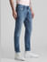 Blue Mid Rise Brak Slim Fit Jeans_413381+2