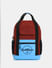 Red Colourblocked Everyday Backpack_413351+1