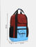 Red Colourblocked Everyday Backpack_413351+7