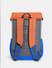 Orange Colourblocked Utility Backpack_413356+3