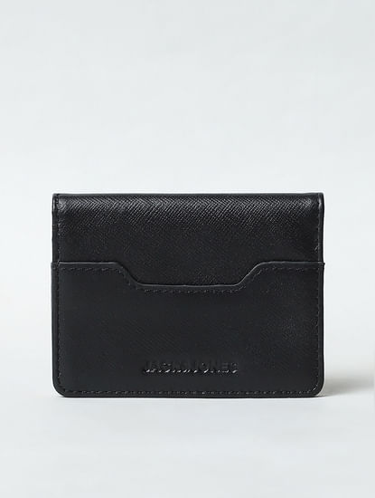 Black Premium Leather Card Holder