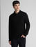 Black Knitted Sweater_407741+2