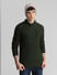 Dark Green Knitted Sweater_407743+1