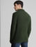 Dark Green Knitted Sweater_407743+4