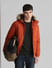 Rust Brown Faux Fur Hooded Jacket_407751+1