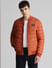 Brown Quilted Bomber Jacket_407756+2