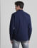 Dark Blue Cotton Full Sleeves Shirt_416009+4