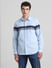 Light Blue Cotton Full Sleeves Shirt_416011+2