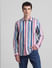 Pink Striped Full Sleeves Shirt_416013+2