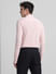 Light Pink Knitted Full Sleeves Shirt_416017+4
