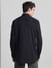 Black Applique Detail Full Sleeves Shirt_416029+4