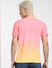Pink Ombre Crew Neck T-shirt