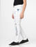 Boys White Mid Rise Printed Slim Fit Jeans_405367+3