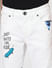 Boys White Mid Rise Printed Slim Fit Jeans_405367+5