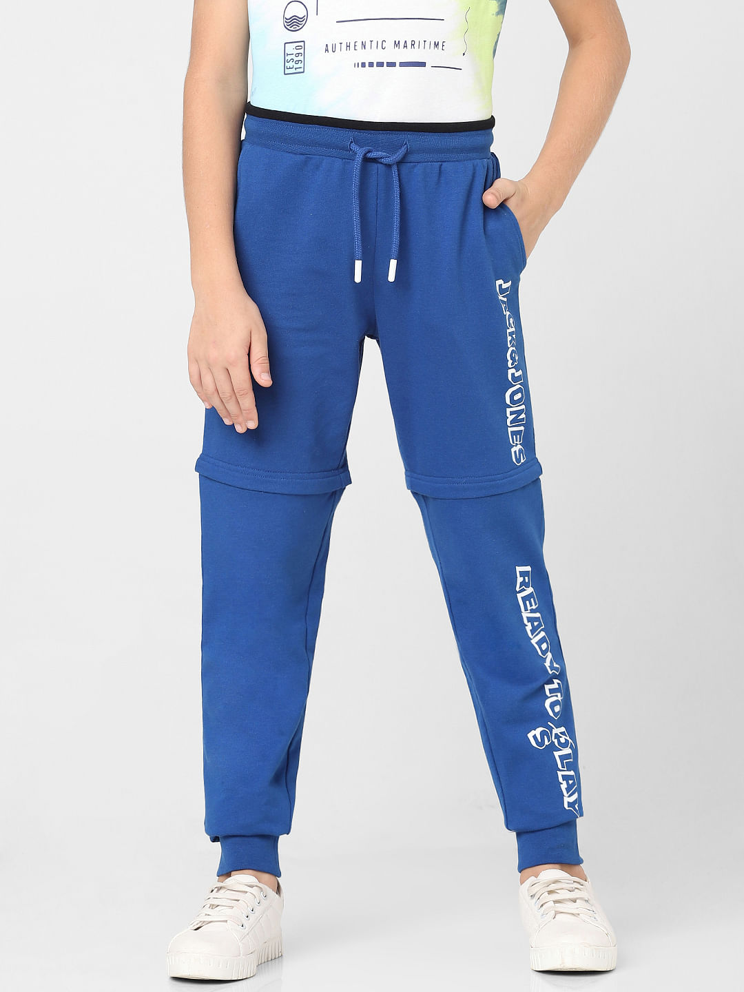 A pair of discount sweatpants