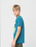 Boys Blue Graphic Print T-shirt_405349+3