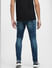 Blue Low Rise Washed Liam Skinny Jeans_405322+4