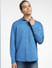 Blue Linen Full Sleeves Shirt_405337+2