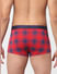 Pack Of 2 Green & Red Check Trunks_392236+3