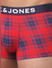 Pack Of 2 Green & Red Check Trunks_392236+4