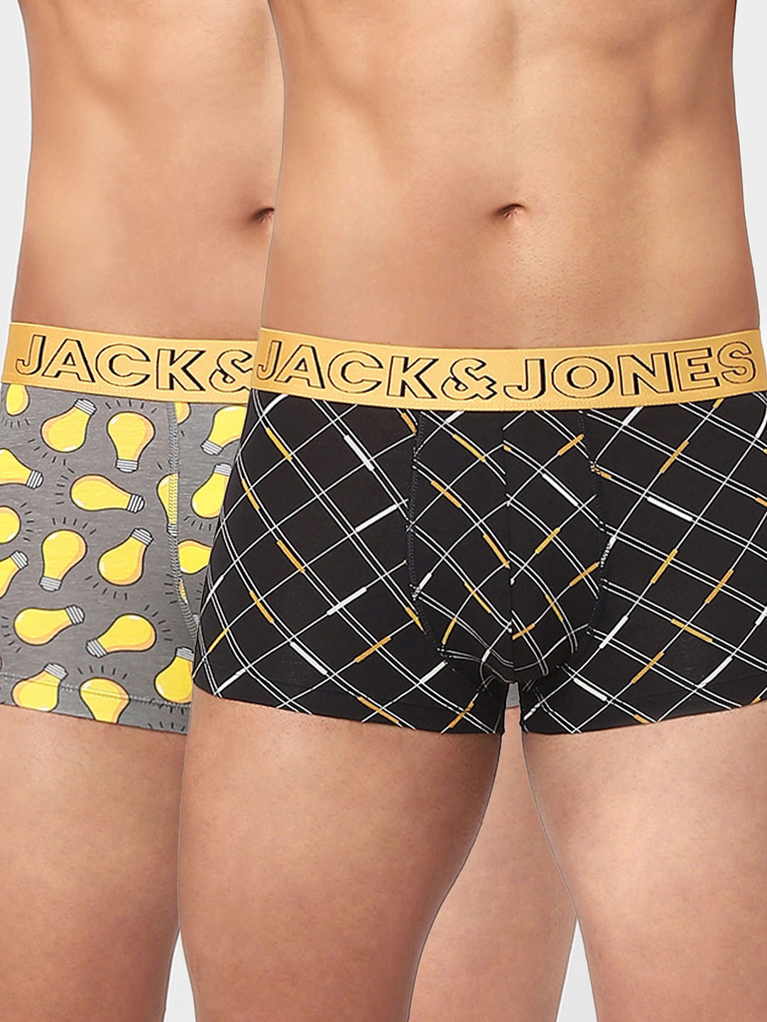 JACK & JONES TRUNKS Herren Retroshorts Boxershorts Jack and Jones Hipster Shorts 