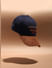 Blue Colourblocked Baseball Cap_398137+1