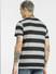 Grey Striped Crew Neck T-shirt_398226+4