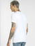 White Logo Print Crew Neck T-shirt_398243+4
